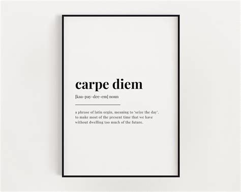 definition of carpe diem|Carpe diem Definition & Meaning .